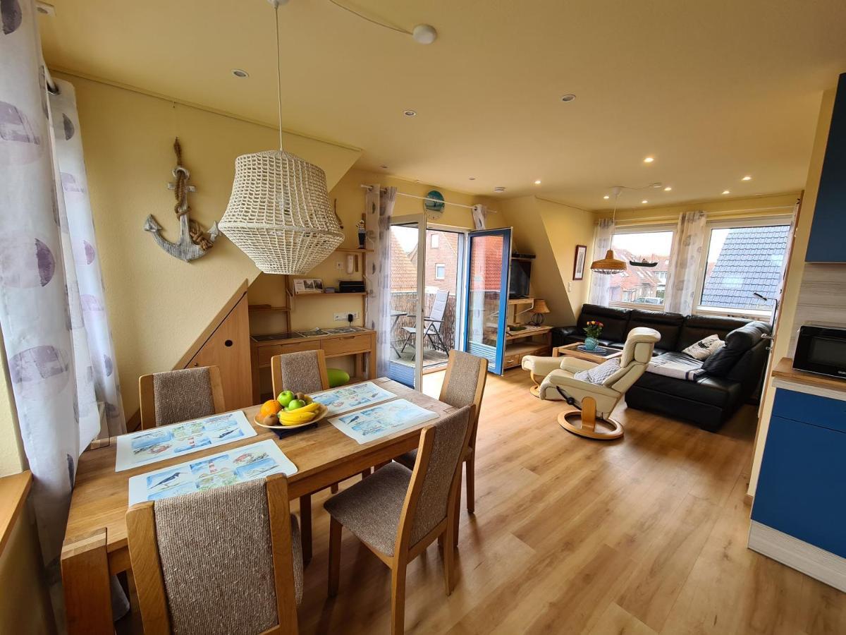 נורדן Ferienwohnung Leuchtturm Am Sandstrand מראה חיצוני תמונה